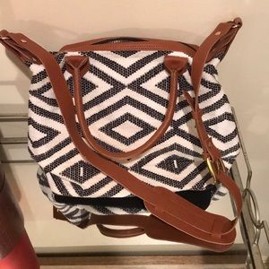 Tribe Alive Custom Caryall Bag (black and white)